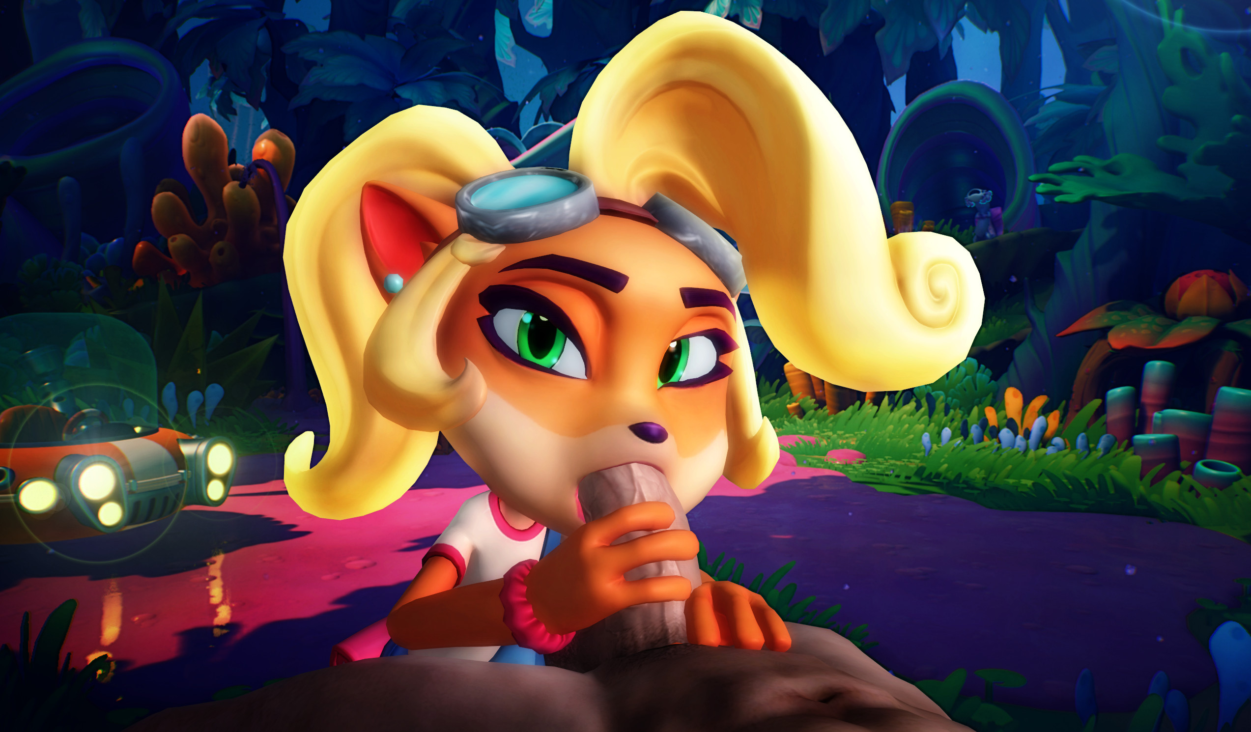 Coco Bandicoot - Fellation finale